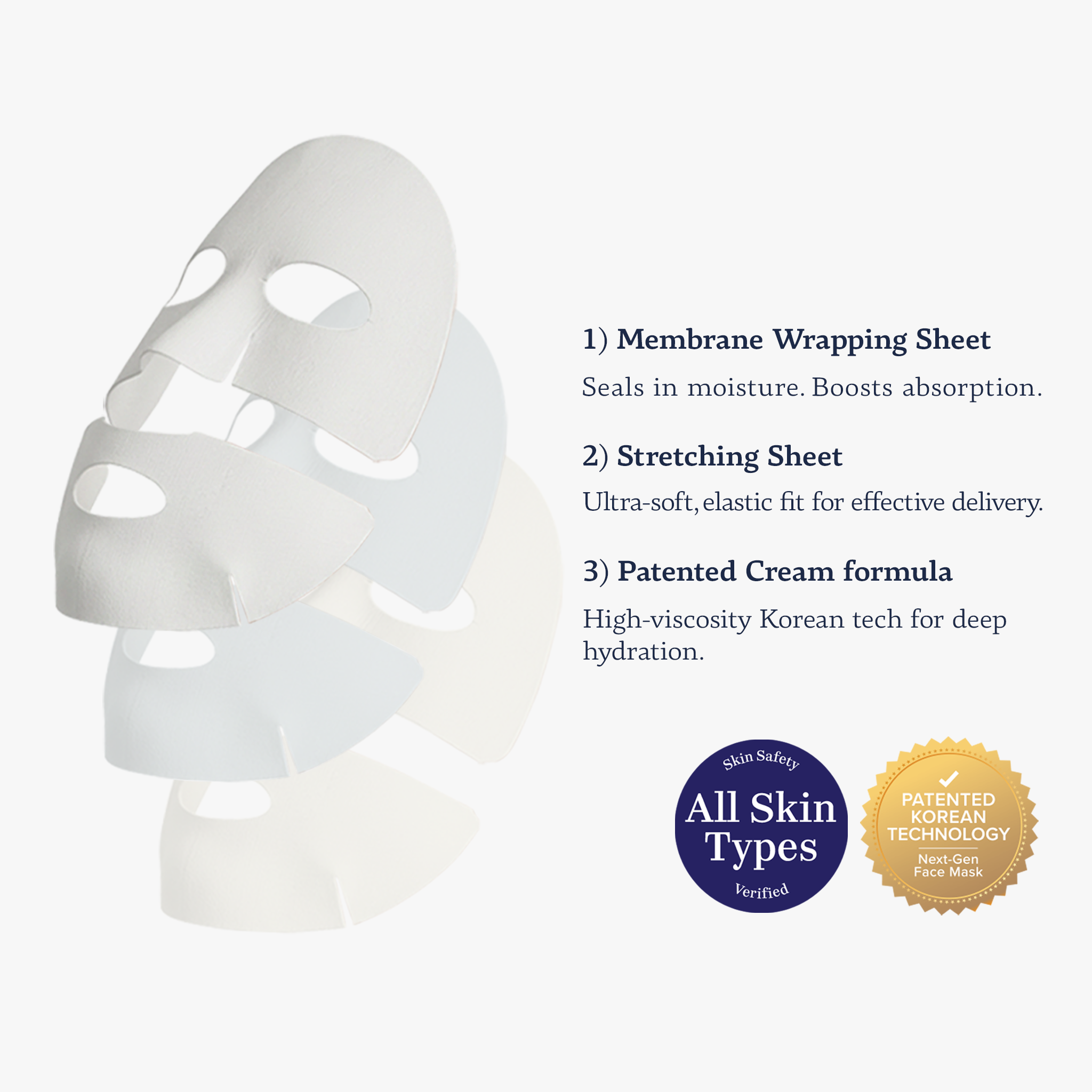 Sealing in Moisture Mask 5-Pack